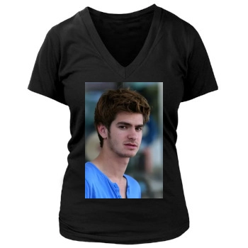 Andrew Garfield Women's Deep V-Neck TShirt