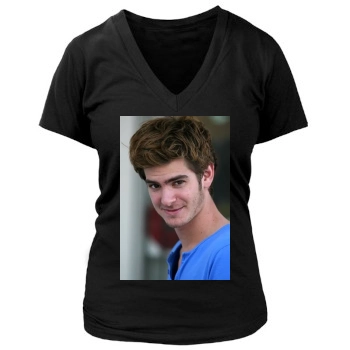 Andrew Garfield Women's Deep V-Neck TShirt