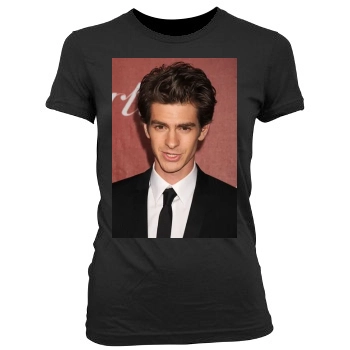 Andrew Garfield Women's Junior Cut Crewneck T-Shirt