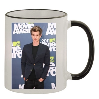 Andrew Garfield 11oz Colored Rim & Handle Mug