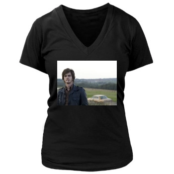 Andrew Garfield Women's Deep V-Neck TShirt