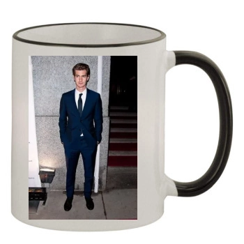 Andrew Garfield 11oz Colored Rim & Handle Mug