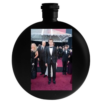 Andrew Garfield Round Flask