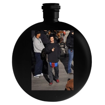 Andrew Garfield Round Flask