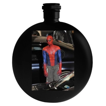 Andrew Garfield Round Flask