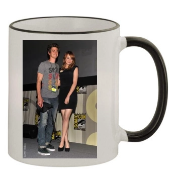 Andrew Garfield 11oz Colored Rim & Handle Mug