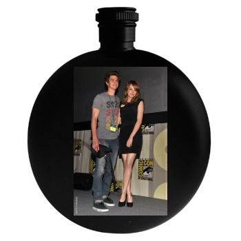 Andrew Garfield Round Flask