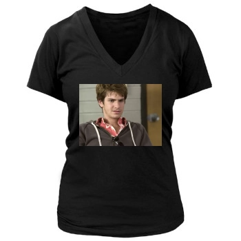 Andrew Garfield Women's Deep V-Neck TShirt