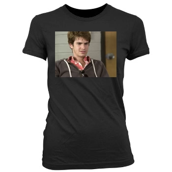 Andrew Garfield Women's Junior Cut Crewneck T-Shirt