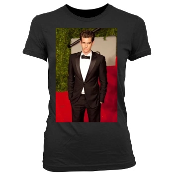 Andrew Garfield Women's Junior Cut Crewneck T-Shirt