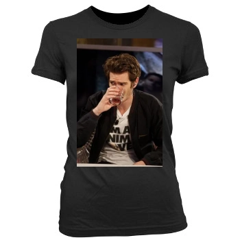 Andrew Garfield Women's Junior Cut Crewneck T-Shirt