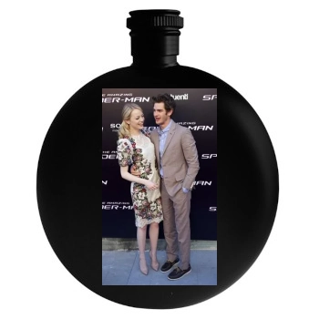 Andrew Garfield Round Flask