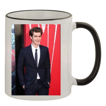 Andrew Garfield 11oz Colored Rim & Handle Mug