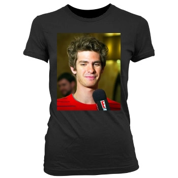 Andrew Garfield Women's Junior Cut Crewneck T-Shirt