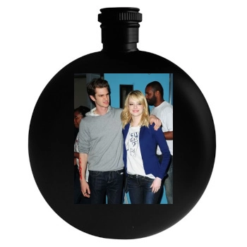 Andrew Garfield Round Flask