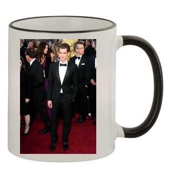 Andrew Garfield 11oz Colored Rim & Handle Mug