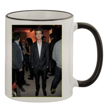 Andrew Garfield 11oz Colored Rim & Handle Mug