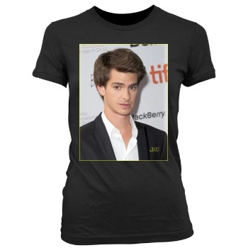 Andrew Garfield Women's Junior Cut Crewneck T-Shirt