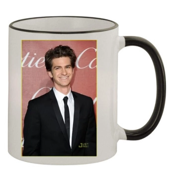 Andrew Garfield 11oz Colored Rim & Handle Mug