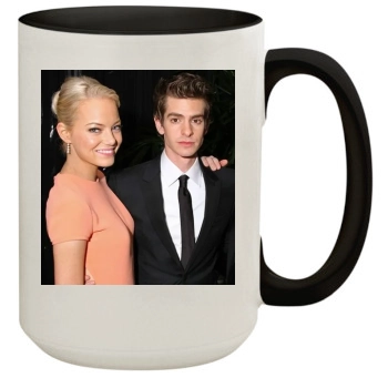 Andrew Garfield 15oz Colored Inner & Handle Mug