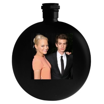 Andrew Garfield Round Flask