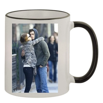 Andrew Garfield 11oz Colored Rim & Handle Mug