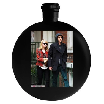 Andrew Garfield Round Flask