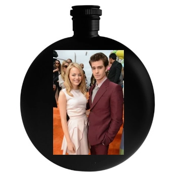 Andrew Garfield Round Flask