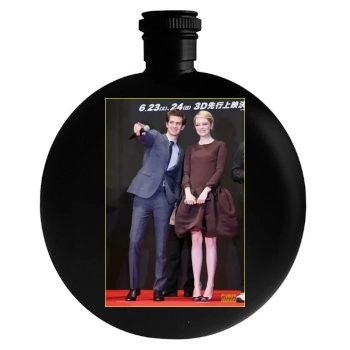 Andrew Garfield Round Flask