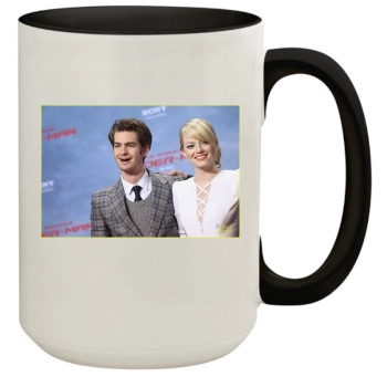 Andrew Garfield 15oz Colored Inner & Handle Mug