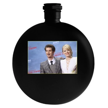 Andrew Garfield Round Flask