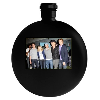 Andrew Garfield Round Flask