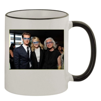 Andrew Garfield 11oz Colored Rim & Handle Mug