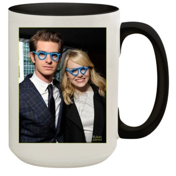 Andrew Garfield 15oz Colored Inner & Handle Mug