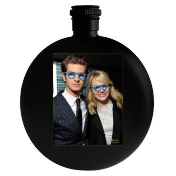 Andrew Garfield Round Flask