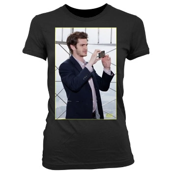 Andrew Garfield Women's Junior Cut Crewneck T-Shirt