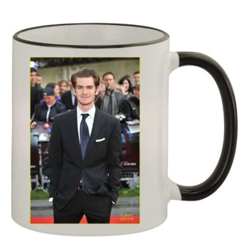 Andrew Garfield 11oz Colored Rim & Handle Mug