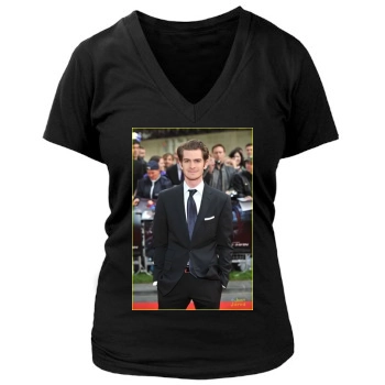 Andrew Garfield Women's Deep V-Neck TShirt