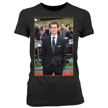 Andrew Garfield Women's Junior Cut Crewneck T-Shirt