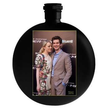 Andrew Garfield Round Flask