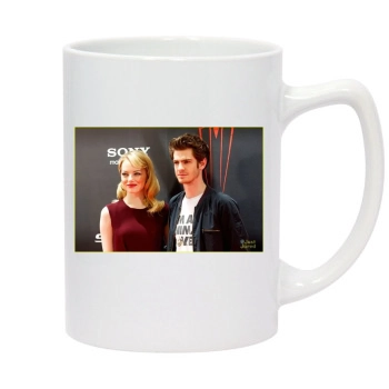 Andrew Garfield 14oz White Statesman Mug