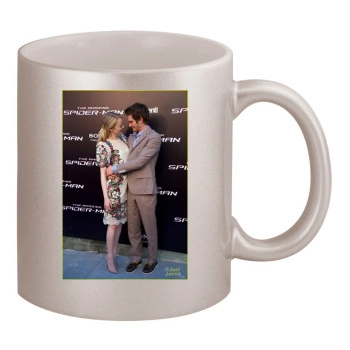 Andrew Garfield 11oz Metallic Silver Mug