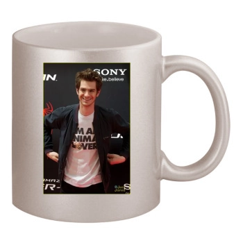 Andrew Garfield 11oz Metallic Silver Mug