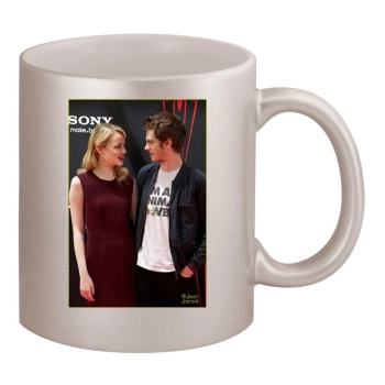 Andrew Garfield 11oz Metallic Silver Mug