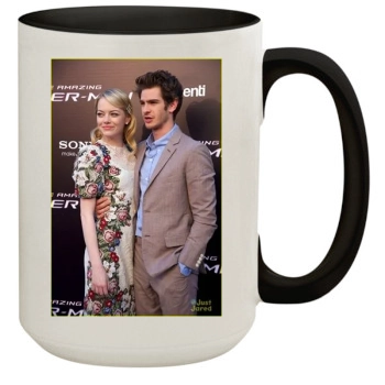 Andrew Garfield 15oz Colored Inner & Handle Mug