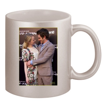 Andrew Garfield 11oz Metallic Silver Mug