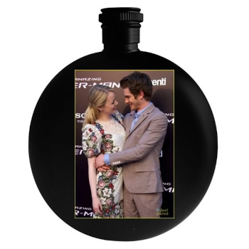 Andrew Garfield Round Flask