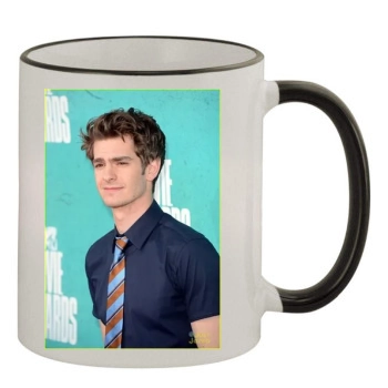 Andrew Garfield 11oz Colored Rim & Handle Mug