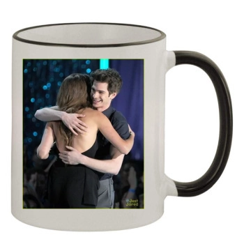 Andrew Garfield 11oz Colored Rim & Handle Mug