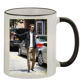 Andrew Garfield 11oz Colored Rim & Handle Mug